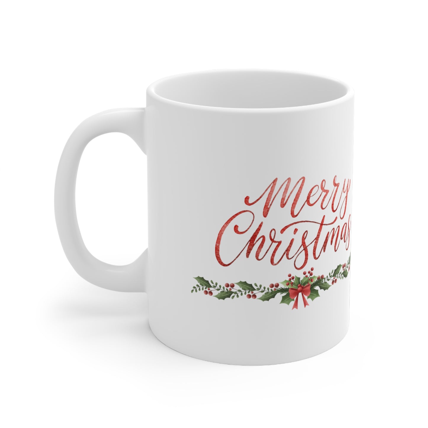 French Bulldog Merry Christmas Mug – Festive Dog Lover Gift (11oz)