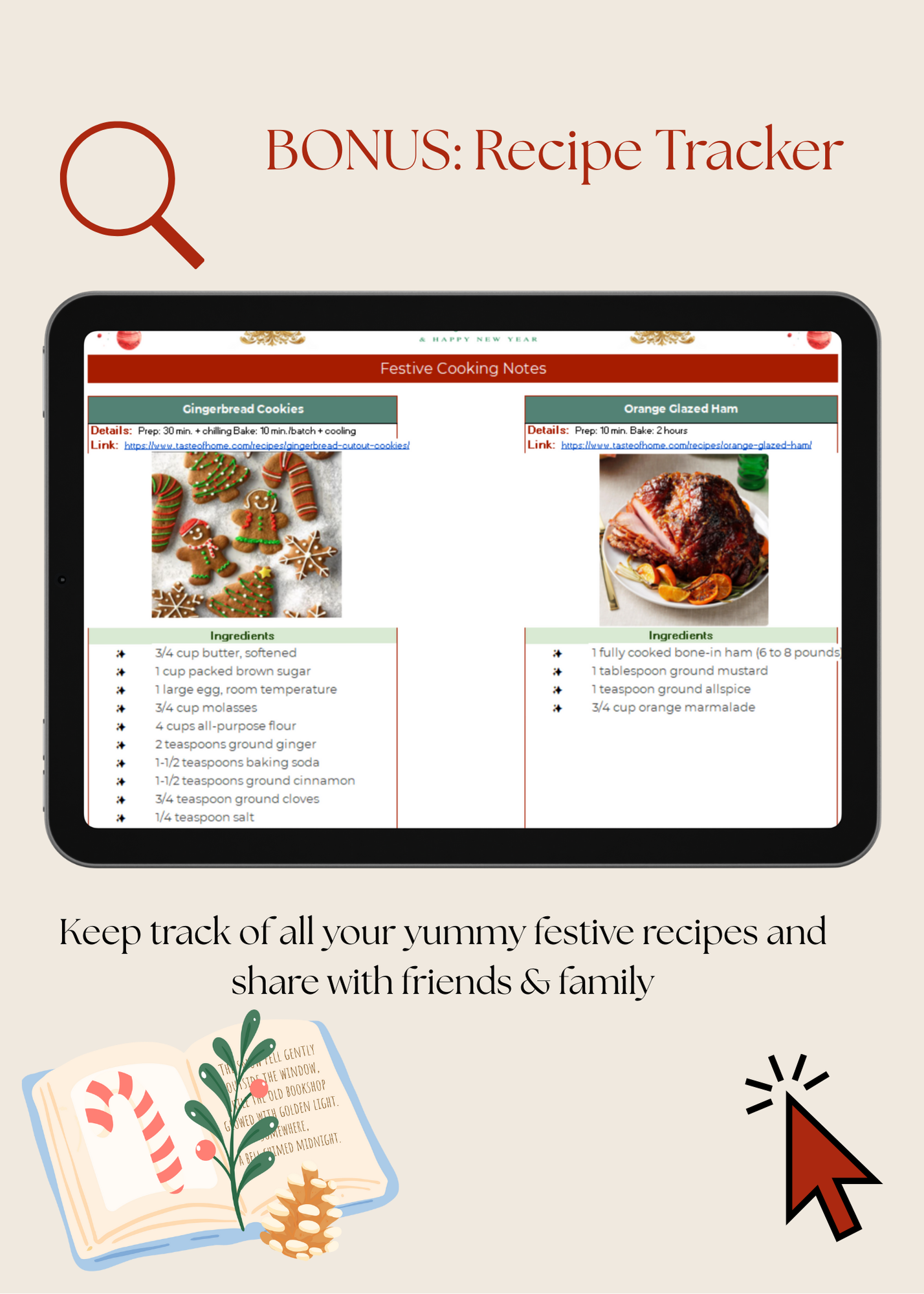 Ultimate Family Christmas Planner & Printables Bundle — 9 Festive Templates for a Stress-Free Holiday