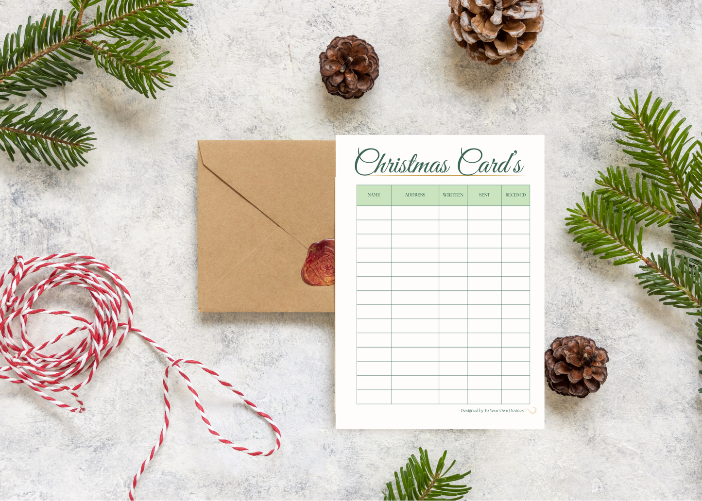 Ultimate Family Christmas Planner & Printables Bundle — 9 Festive Templates for a Stress-Free Holiday