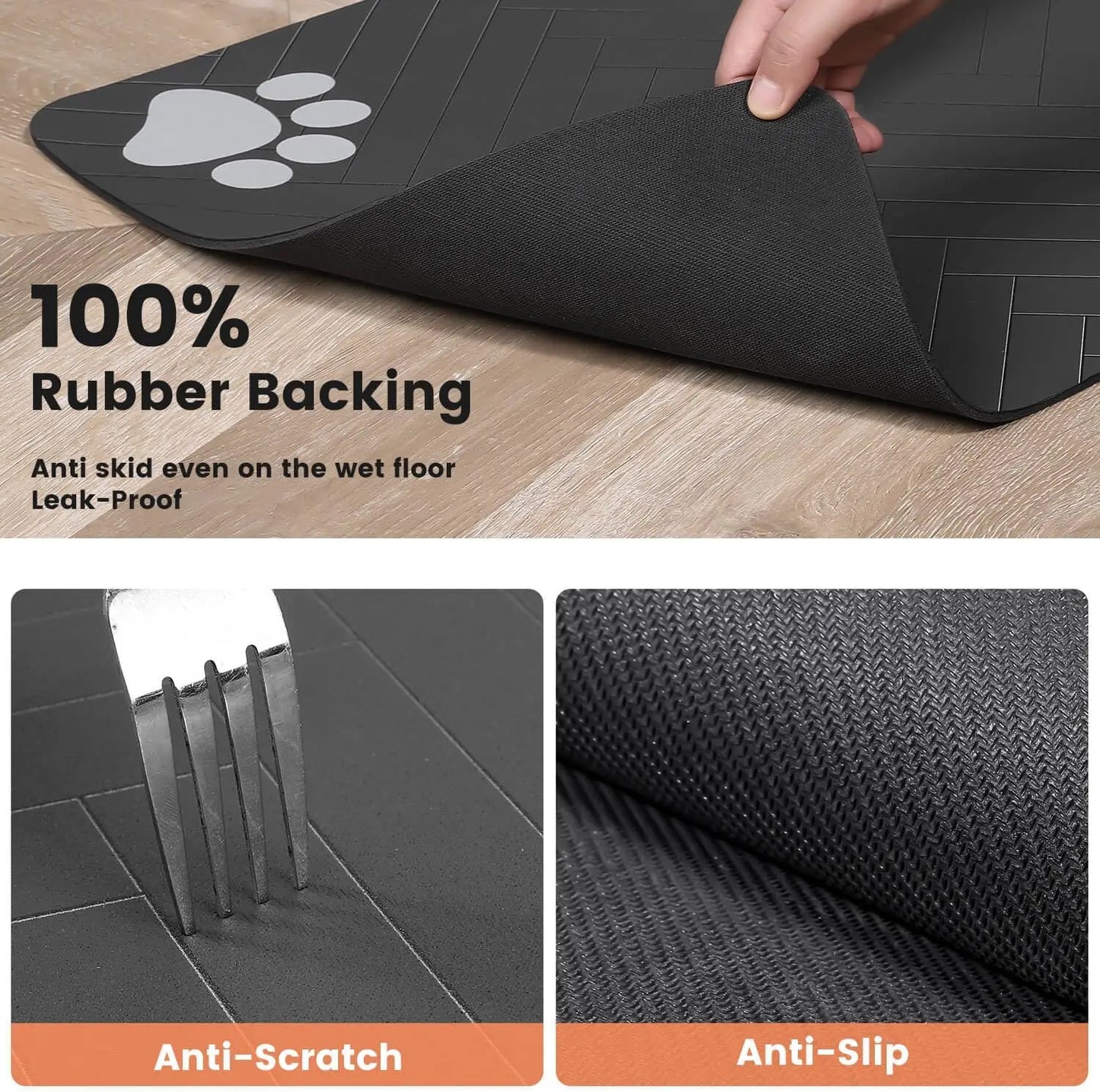 Pet Absorbent Feeding Mat