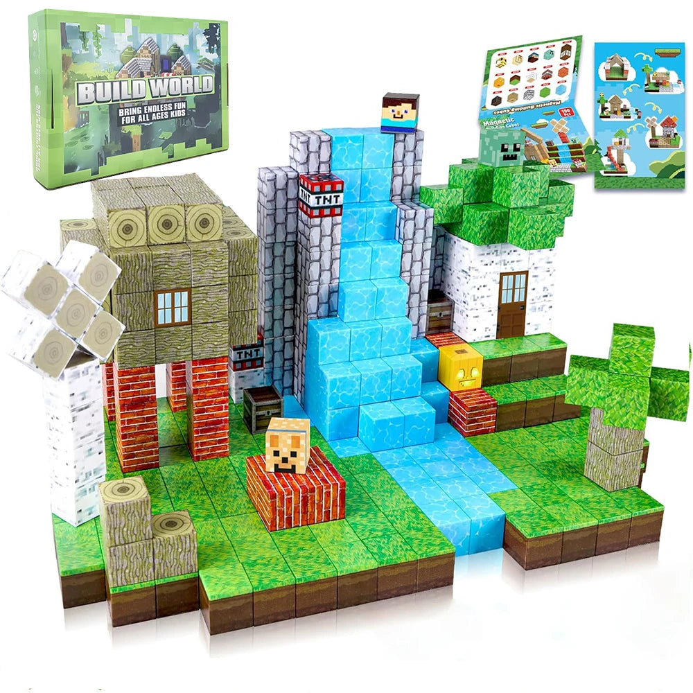 Magnetic Mine Building Blocks