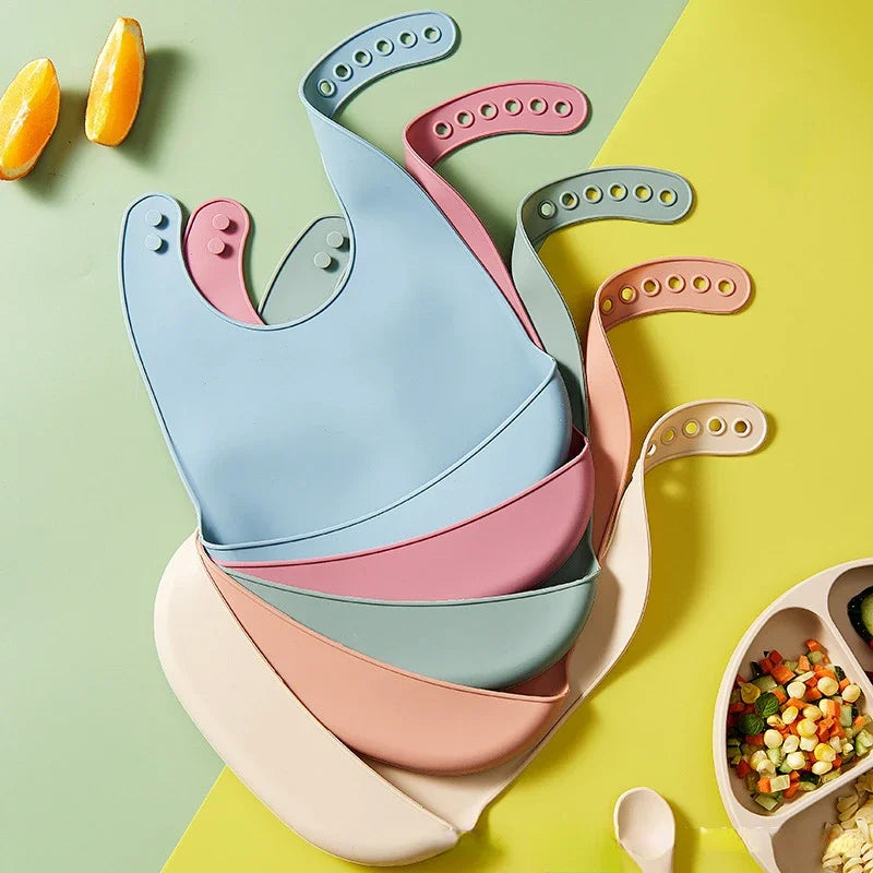 Soft Adjustable Waterproof Baby Bibs