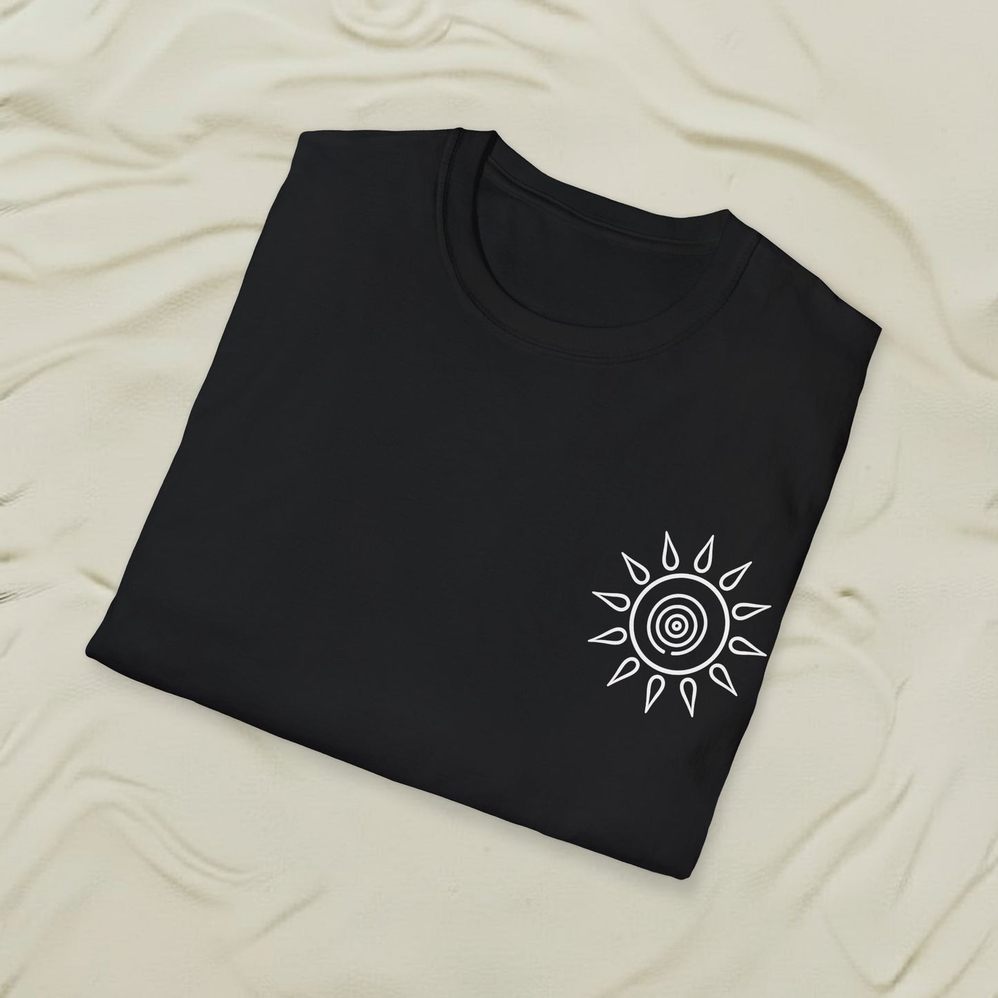 Minimal Sun Line Art Essential Tee