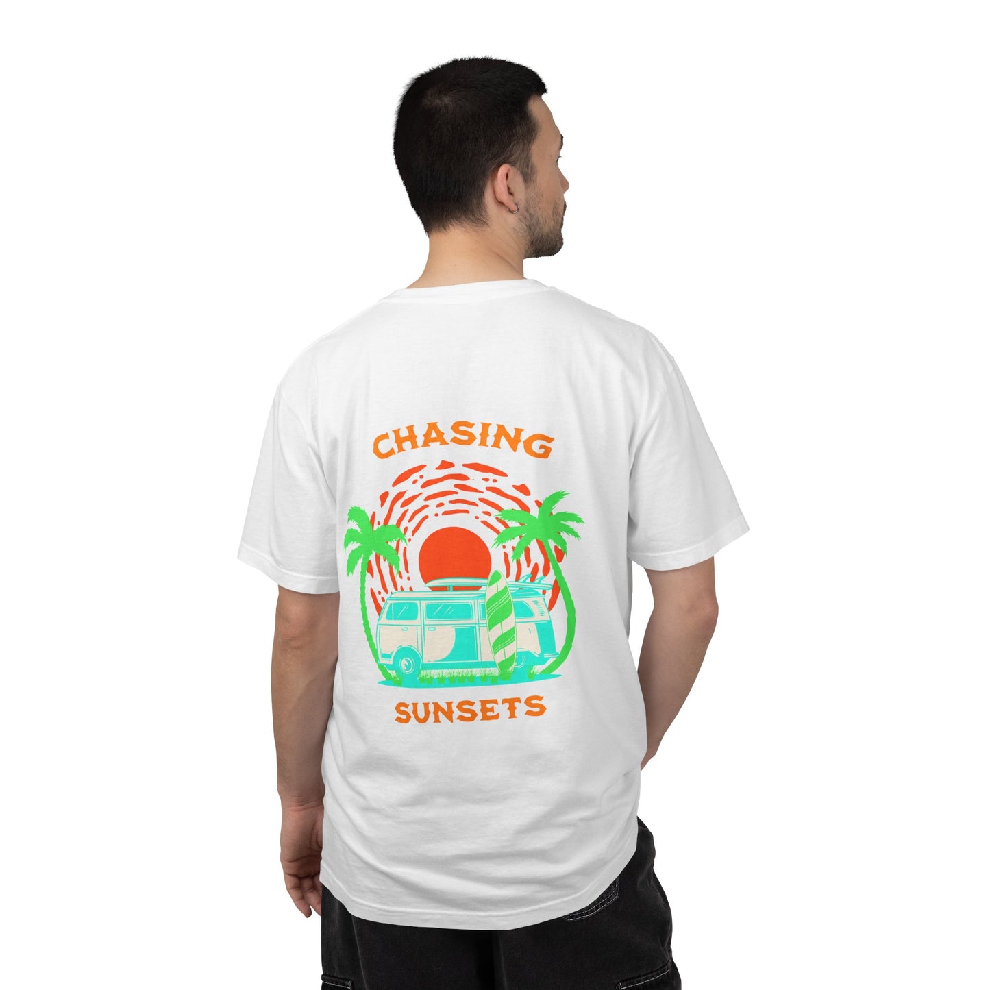 Chasing Sunsets Premium Retro Tee