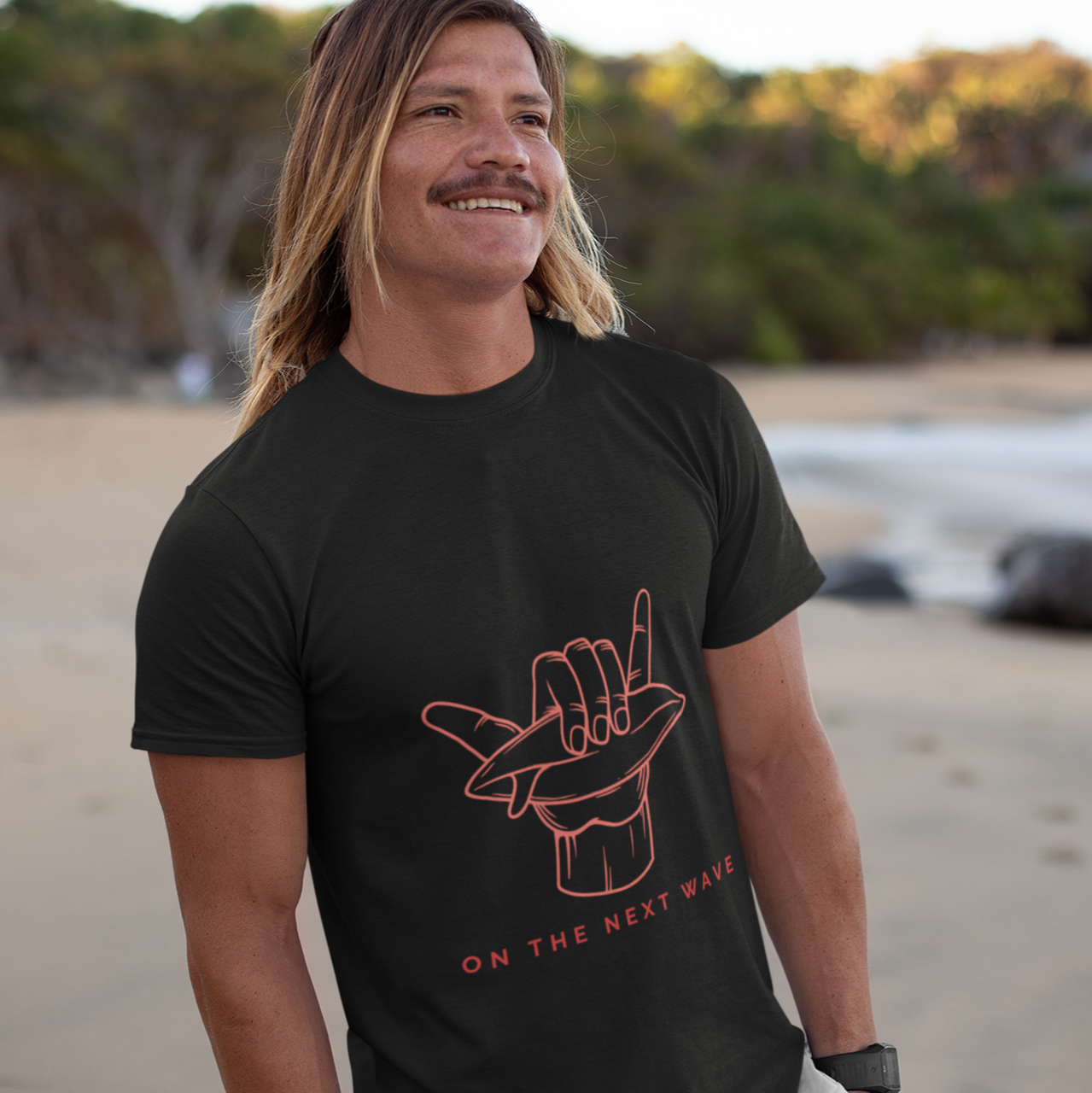 On The Next Wave Surf Tee — TYOD Coastal Clothing
