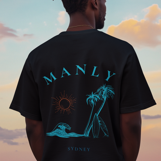 Manly Beach Premium Coastal Tee