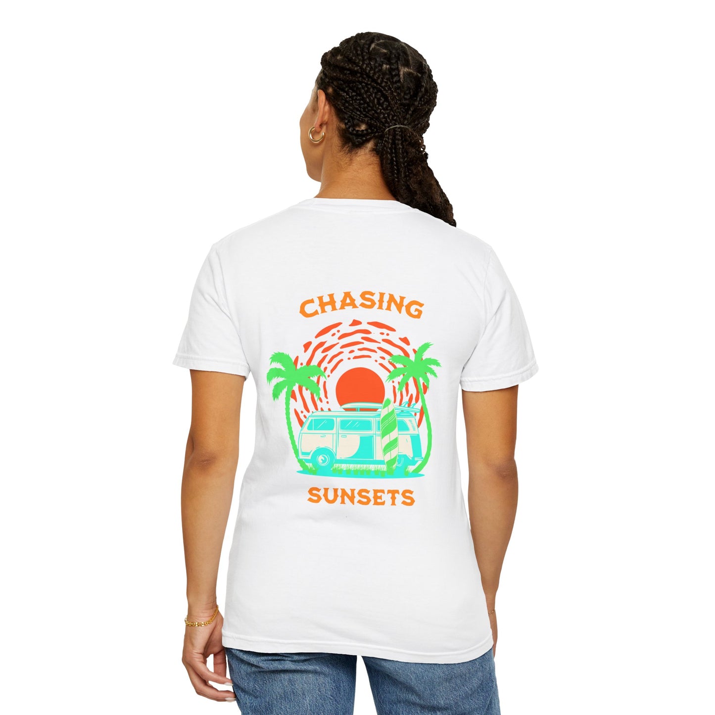 Chasing Sunsets Premium Retro Tee