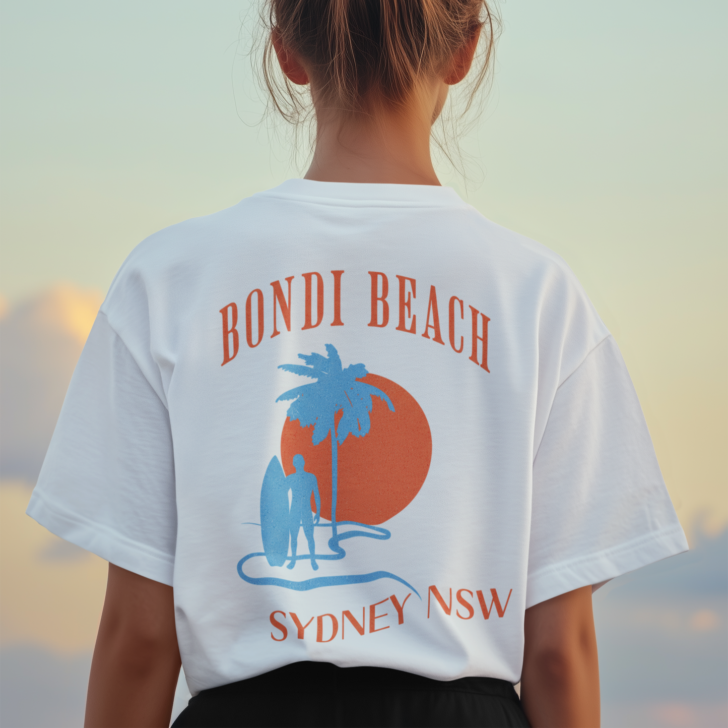Bondi Beach Retro Premium Tee