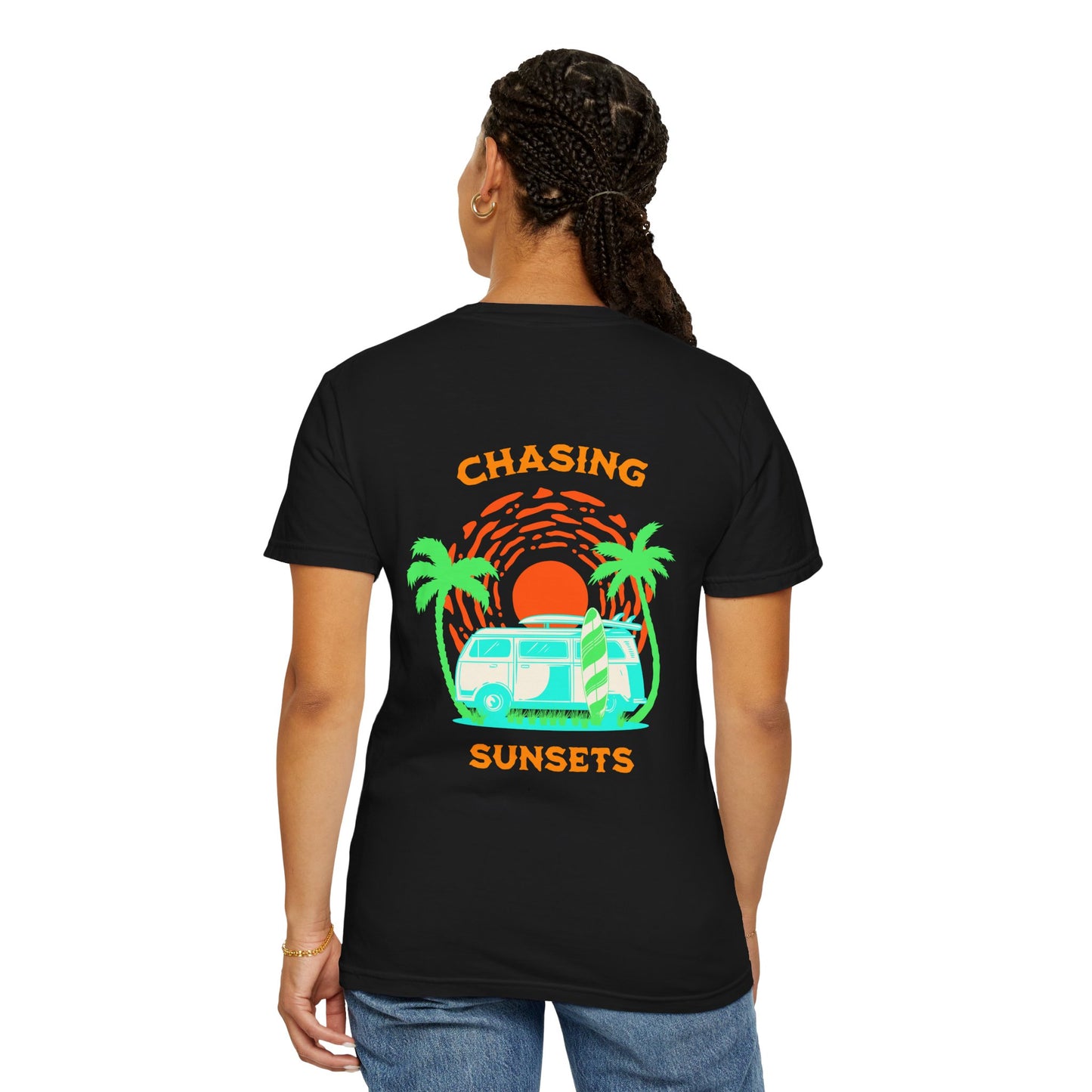 Chasing Sunsets Premium Retro Tee
