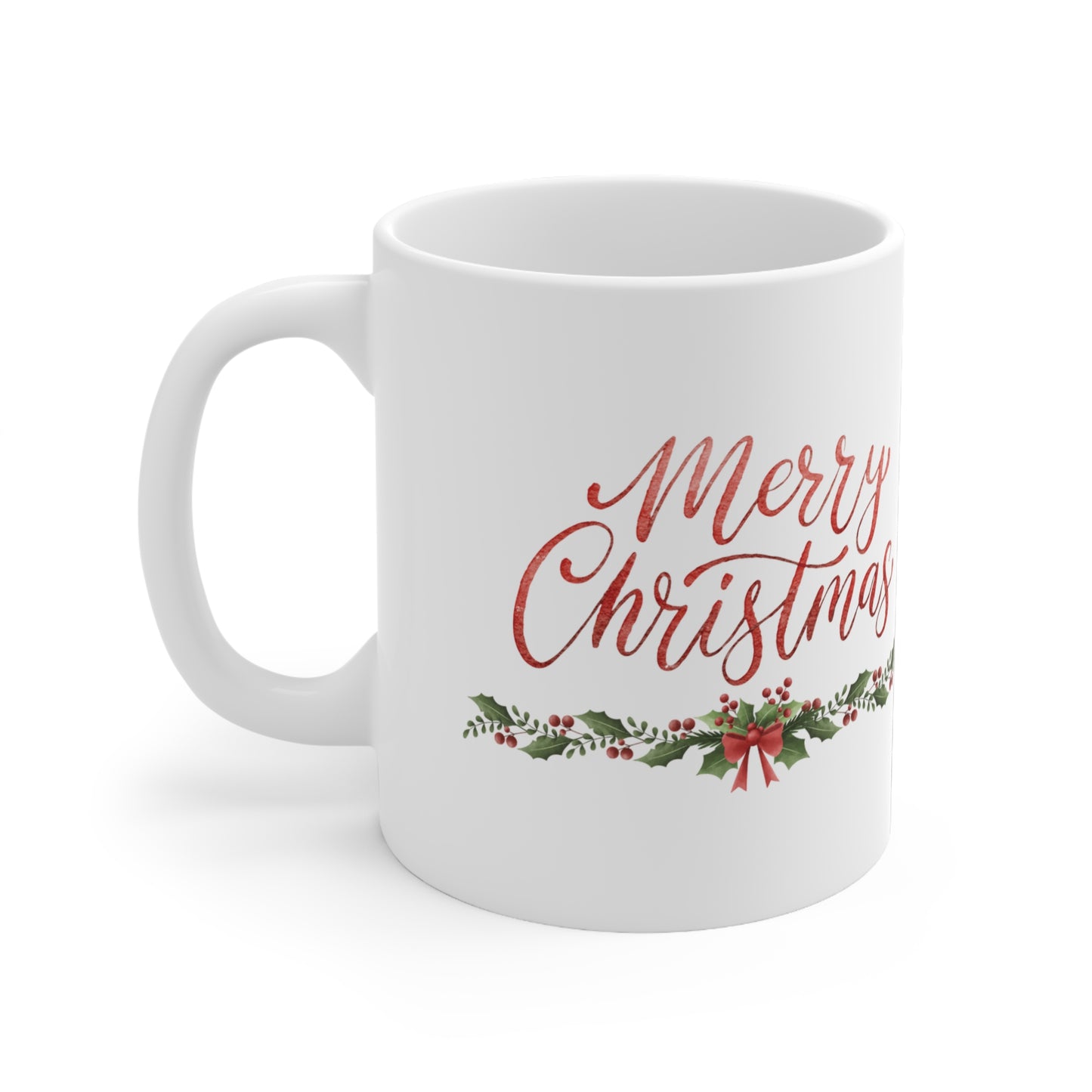 Golden Retriever Merry Christmas Mug – Festive Holiday Mug (11oz)