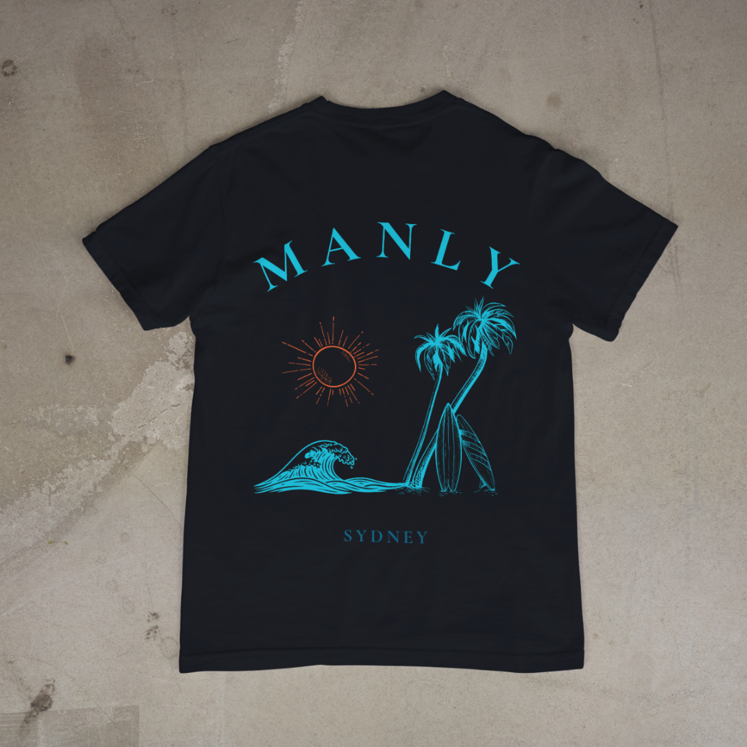 Manly Beach Premium Coastal Tee
