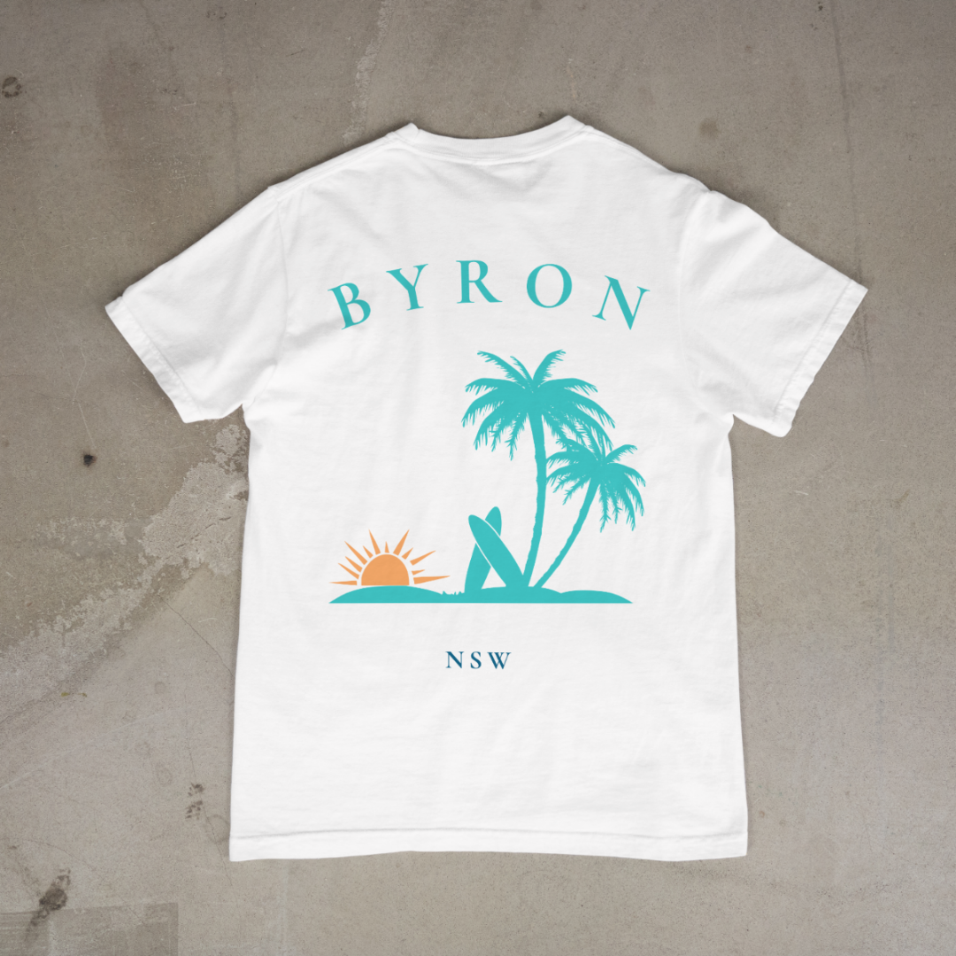 Byron Bay Premium Coastal Tee