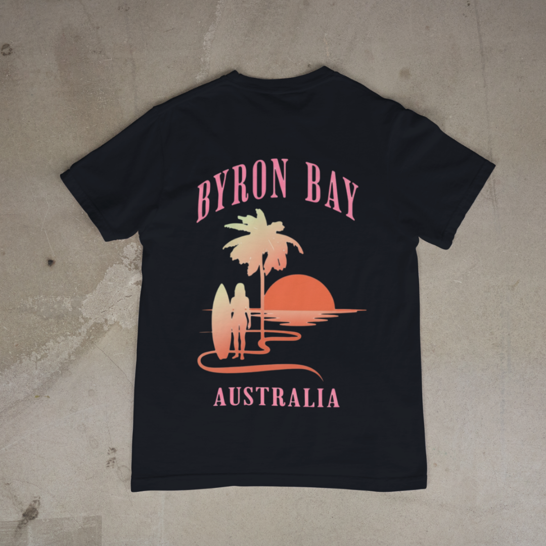Byron Bay Retro Premium Tee