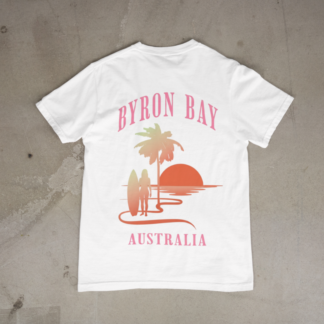 Byron Bay Retro Premium Tee