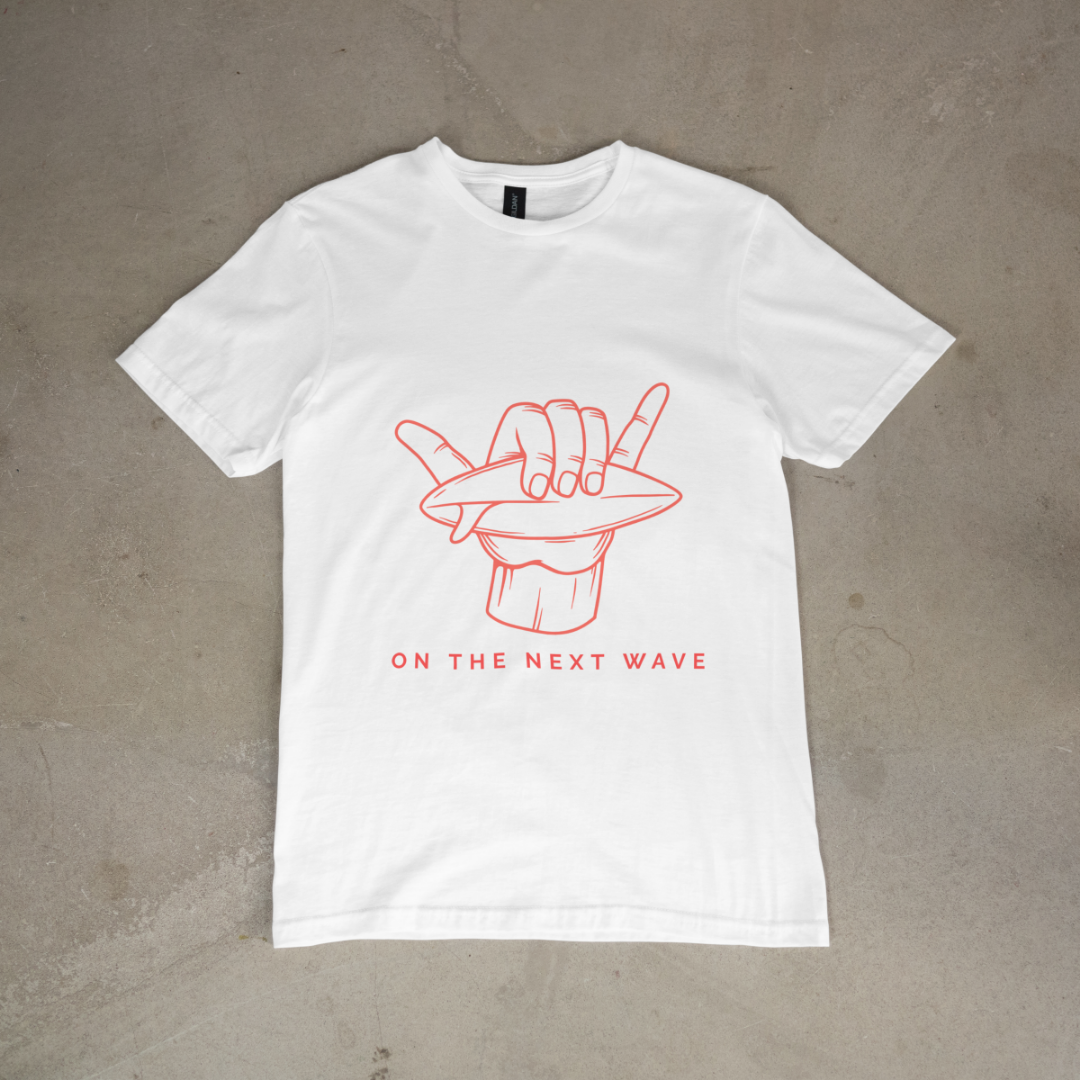 On The Next Wave Surf Tee — TYOD Coastal Clothing