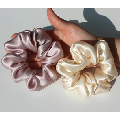 Luxury Pure Mulberry Silk Hair Scrunchies