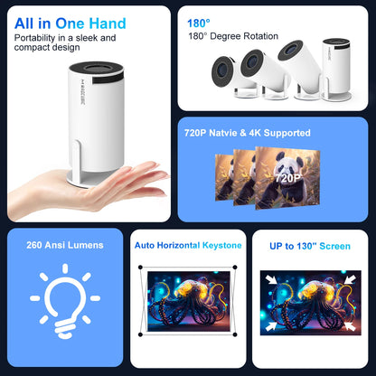 Home Cinema Mini Projector PRO 4K