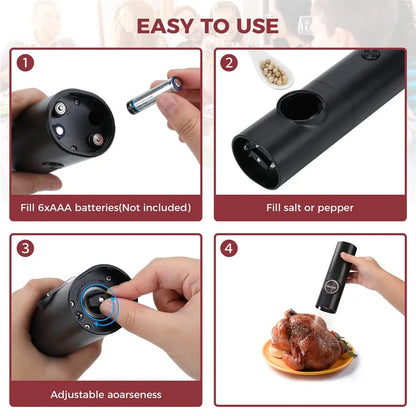 Electric Salt And Pepper Grinder