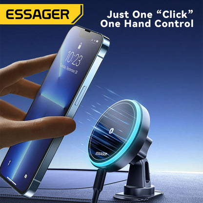 Magnetic Wireless Car Phone Charger and Holder