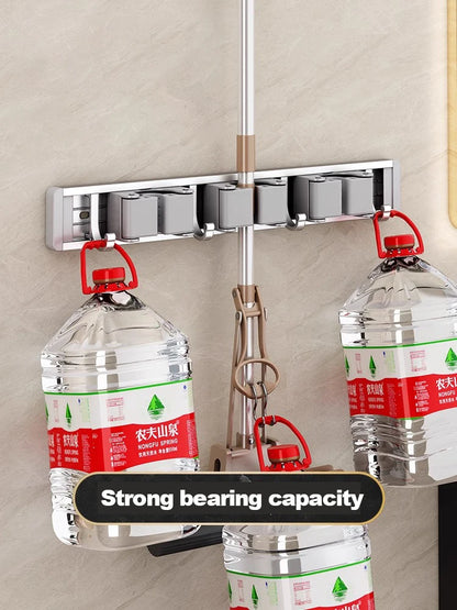 Mounted Wall Broom & Mop Holder