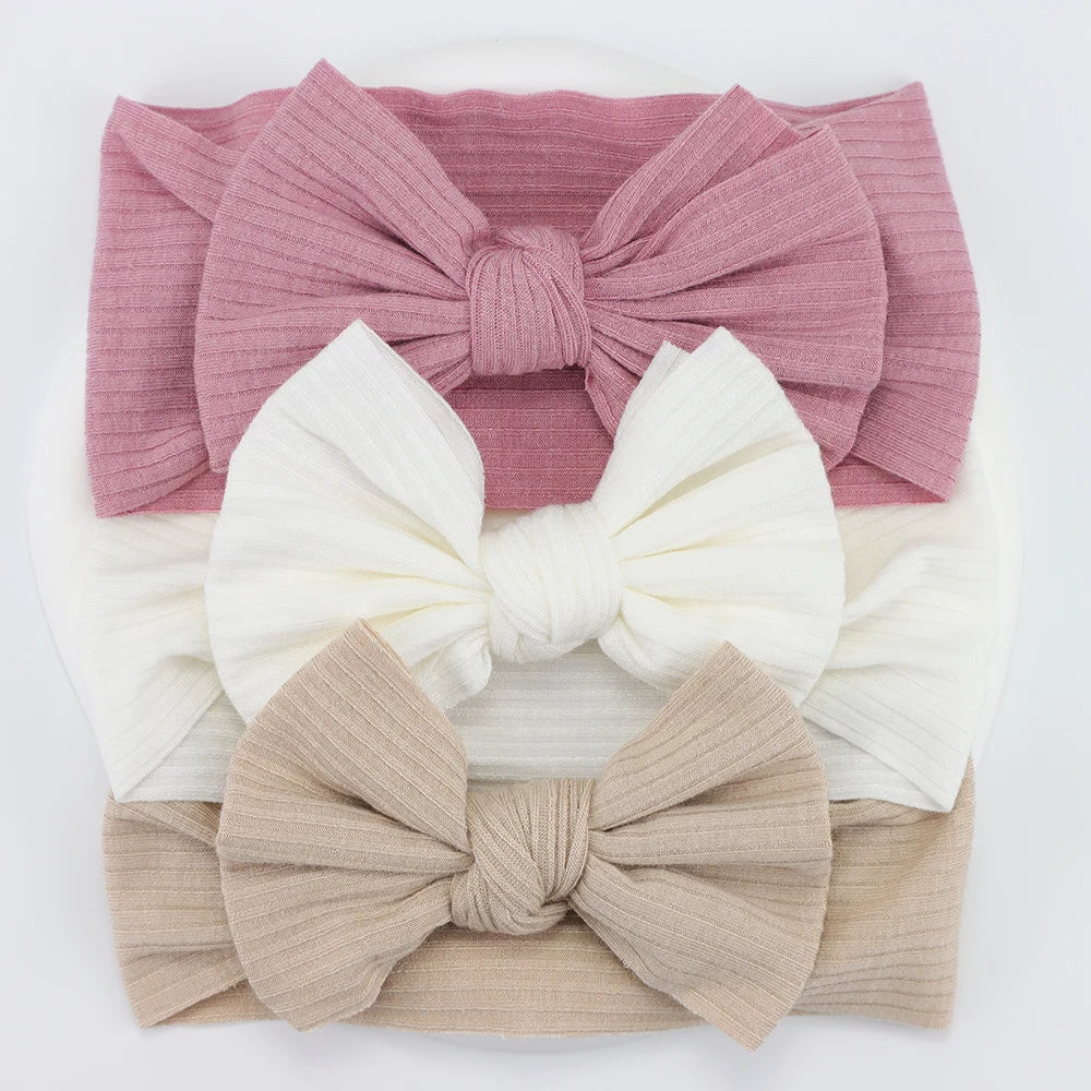 Soft Newborn Bow Headband