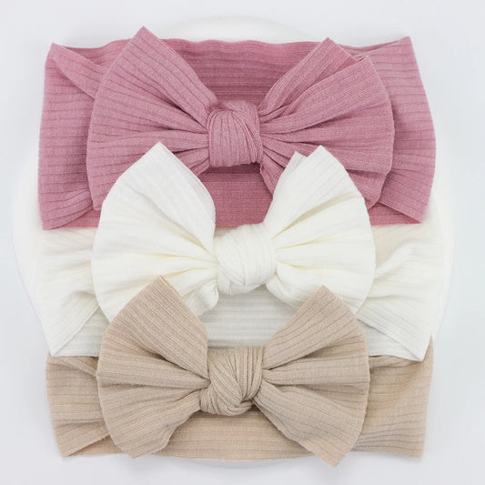 Soft Newborn Bow Headband