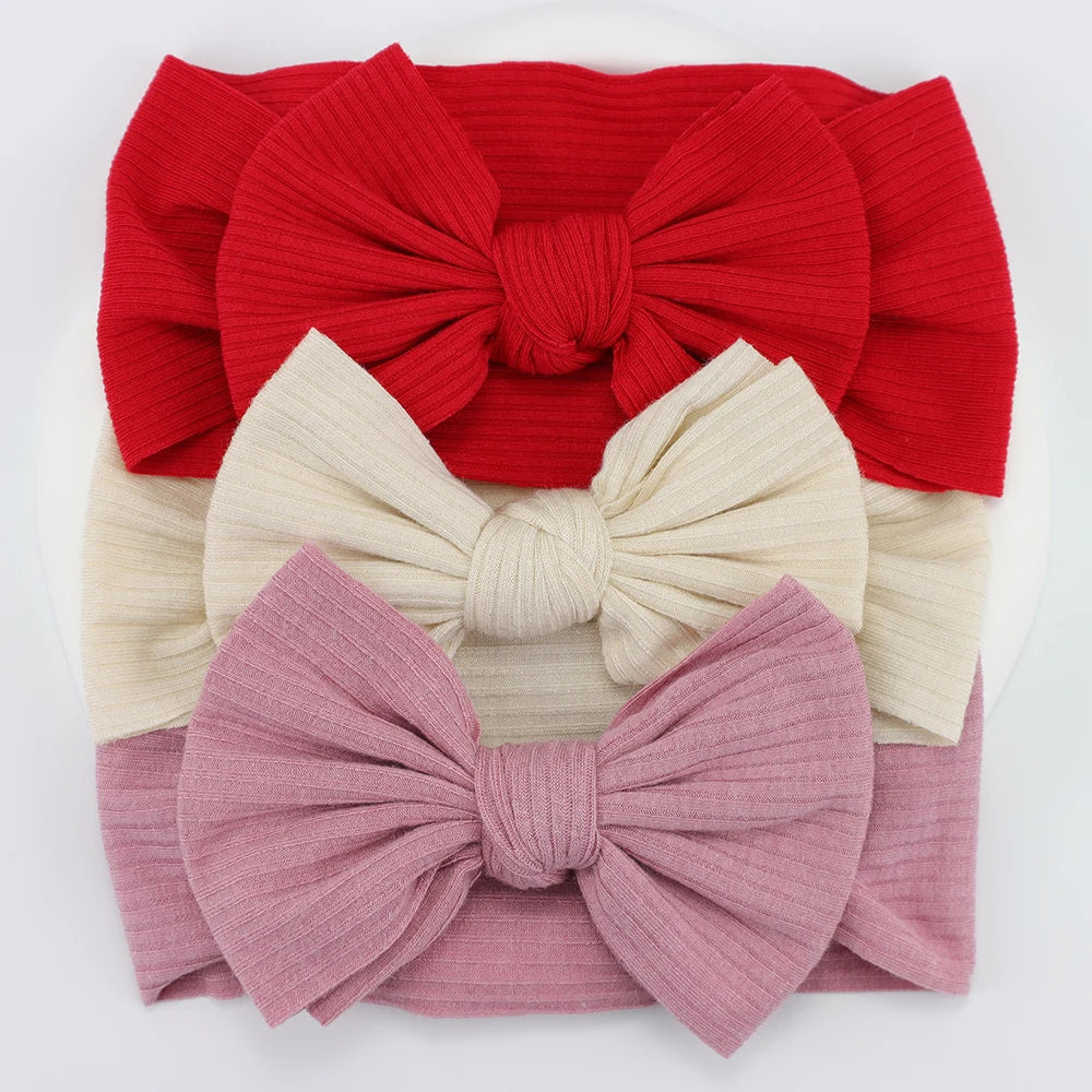 Soft Newborn Bow Headband