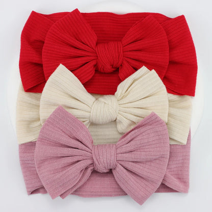 Soft Newborn Bow Headband