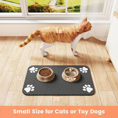 Pet Absorbent Feeding Mat