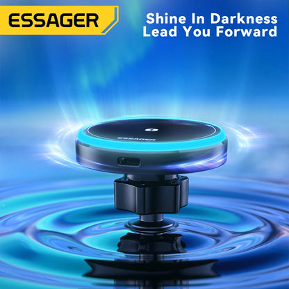 Magnetic Wireless Car Phone Charger and Holder