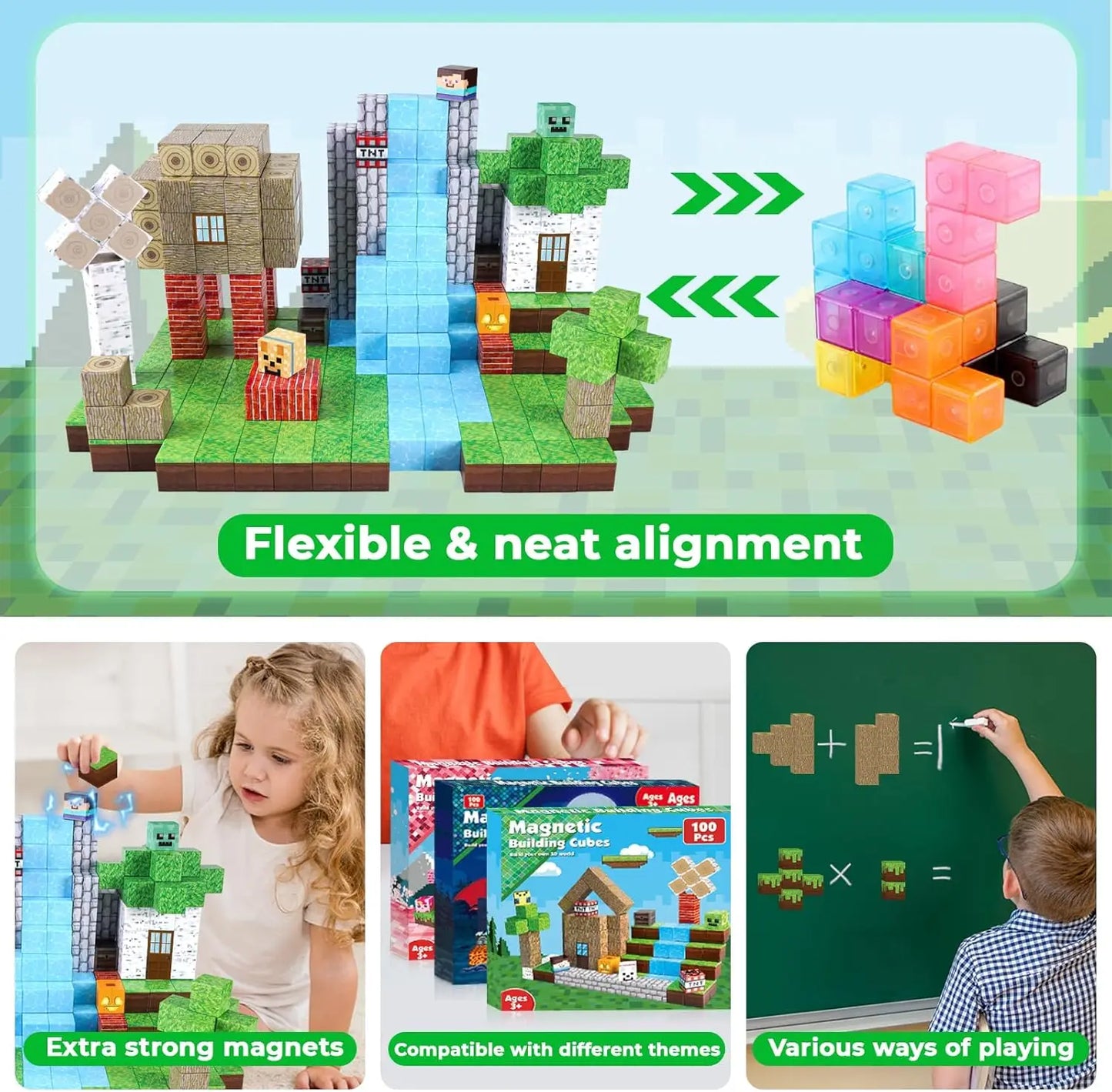 Magnetic Mine Building Blocks