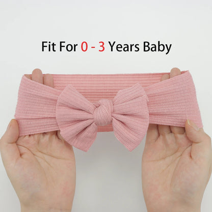 Soft Newborn Bow Headband