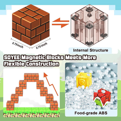 Magnetic Mine Building Blocks