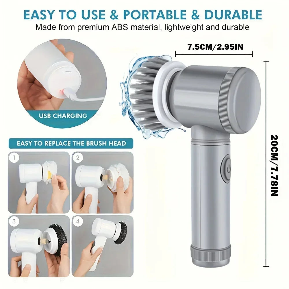 Powerful Electric Cleaning Brush