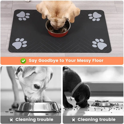 Pet Absorbent Feeding Mat