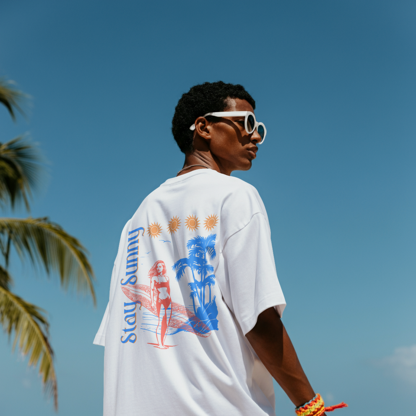 Stay Sunny Premium Tee