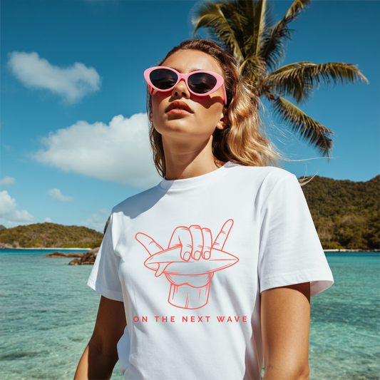 On The Next Wave Surf Tee — TYOD Coastal Clothing