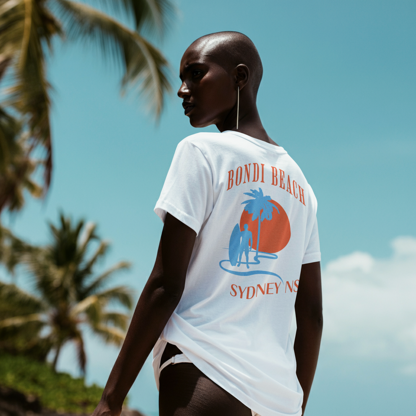 Bondi Beach Sydney Tee – Retro Surf Graphic Shirt