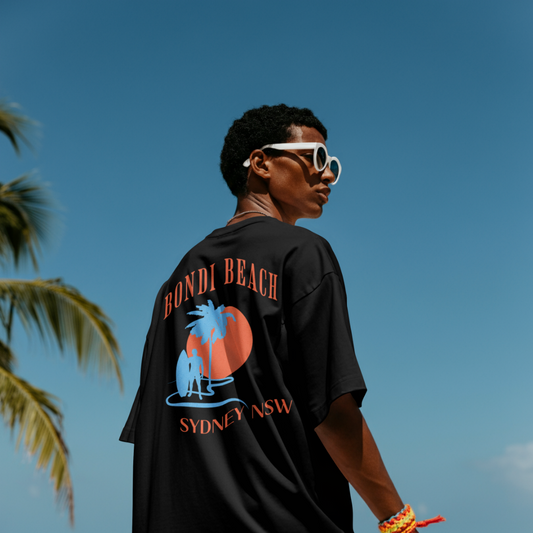 Bondi Beach Sydney Tee – Retro Surf Graphic Shirt
