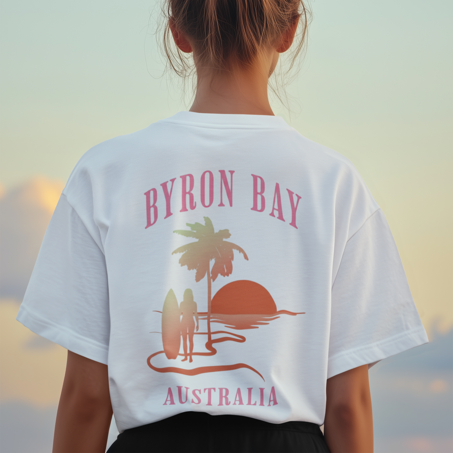 Byron Bay Retro Premium Tee