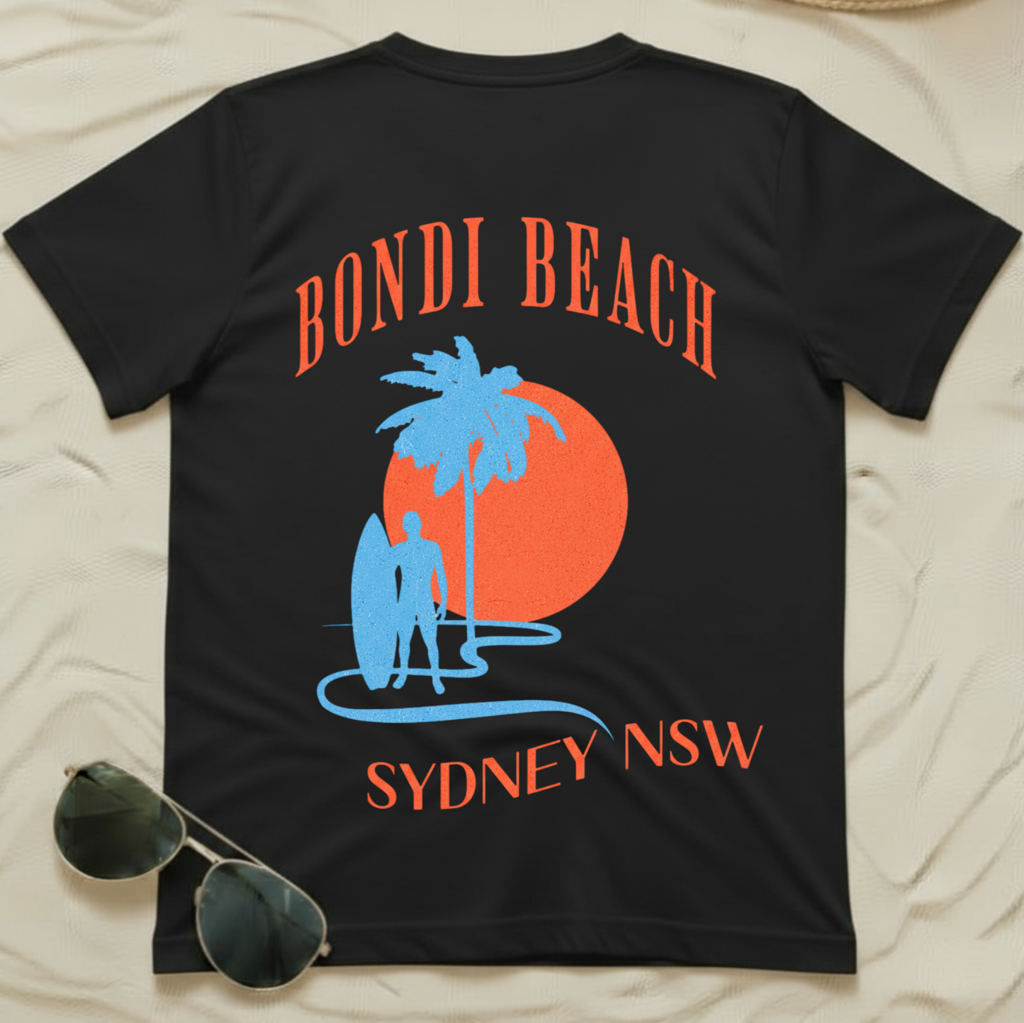 Bondi Beach Sydney Tee – Retro Surf Graphic Shirt