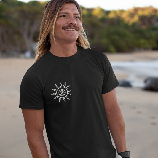 Minimal Sun Line Art Essential Tee